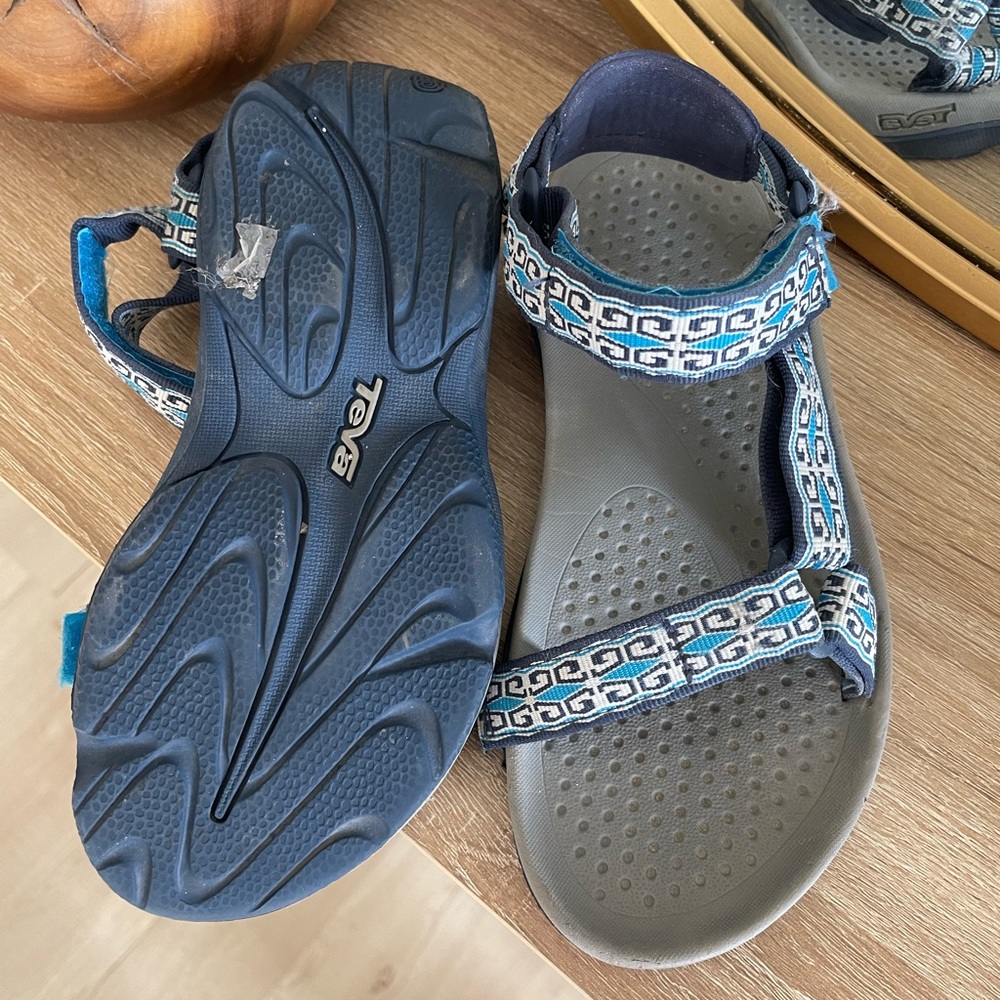 Teva Blue Hurricane Sandals - Picture 4 of 5